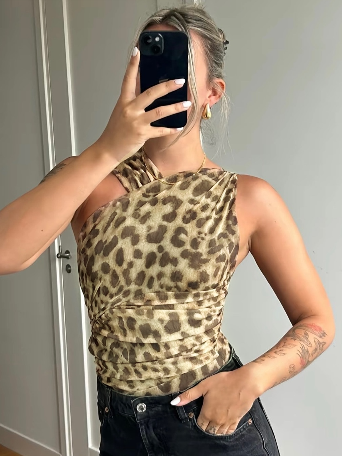 LEOPARD TOP