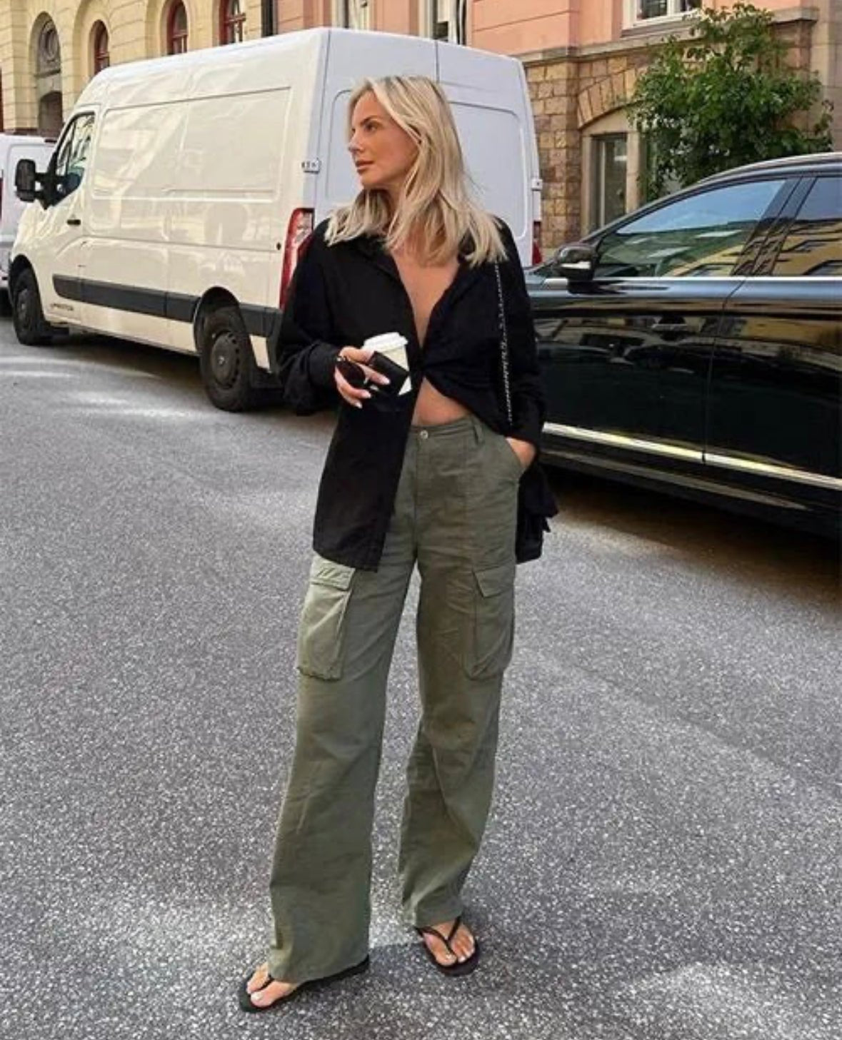 Loren Straight Fit Cargo broek