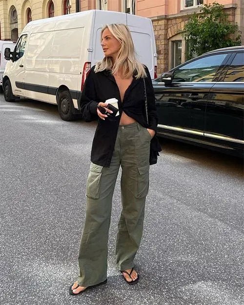 Loren Straight Fit Cargo broek